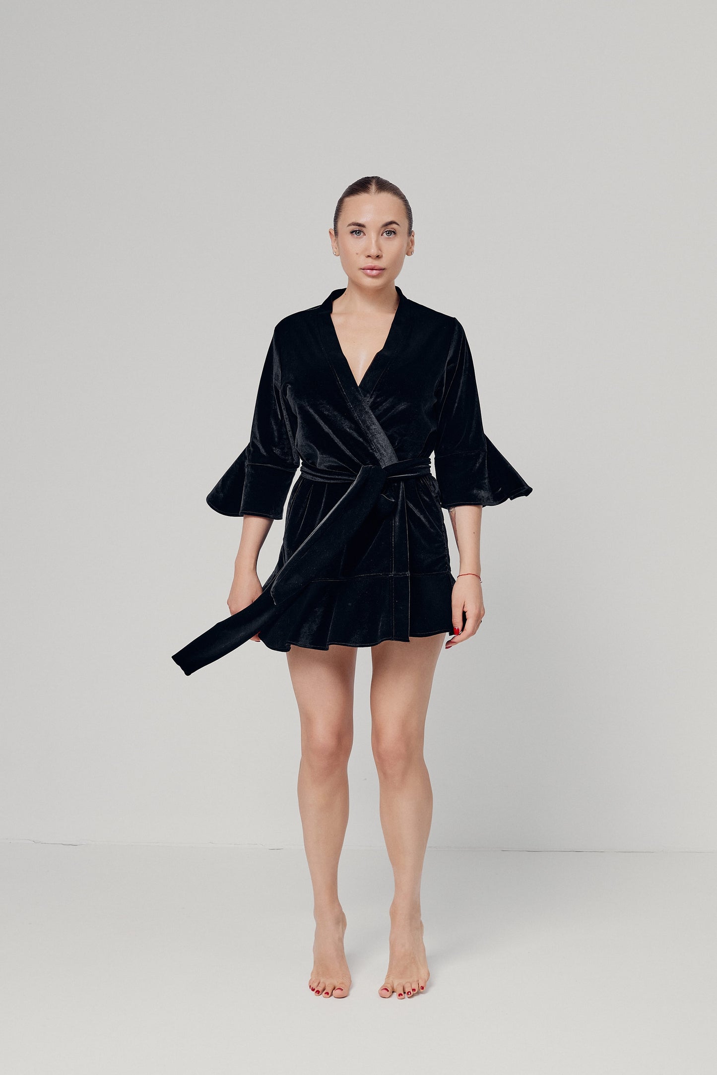 Robe Black Women’s, Velvet