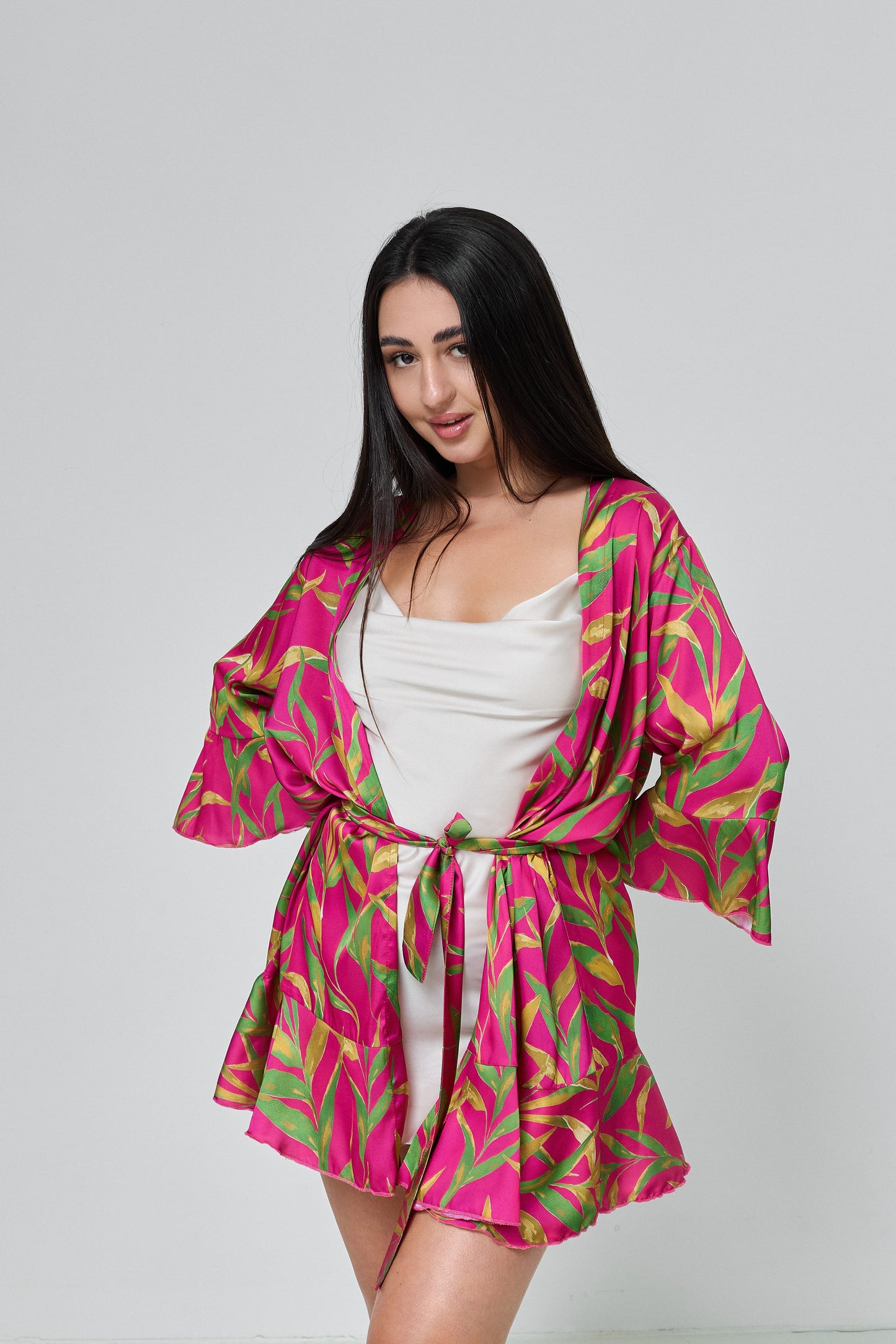 Sets Silk (Armani), Robe and Nightgown