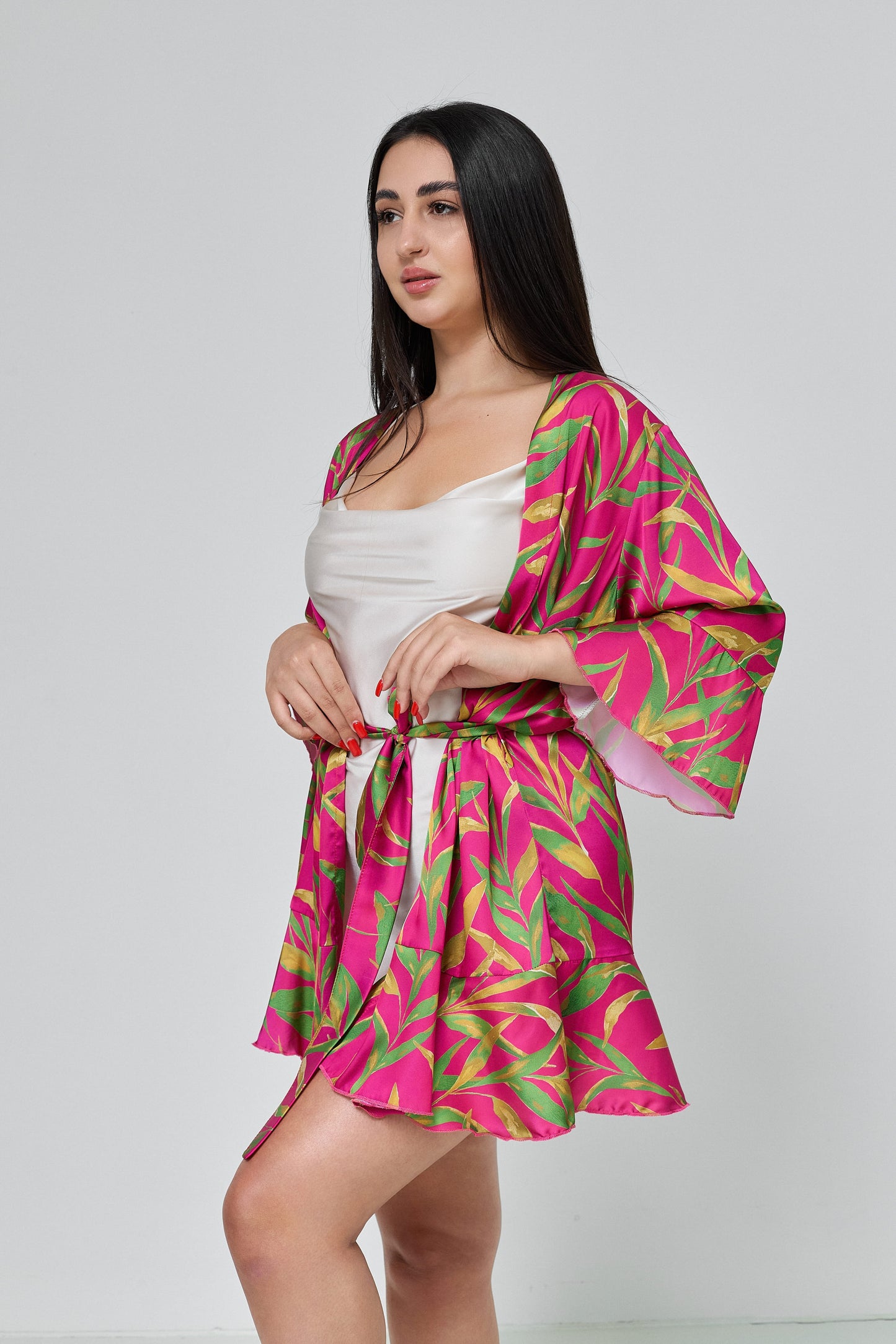 Sets Silk (Armani), Robe and Nightgown
