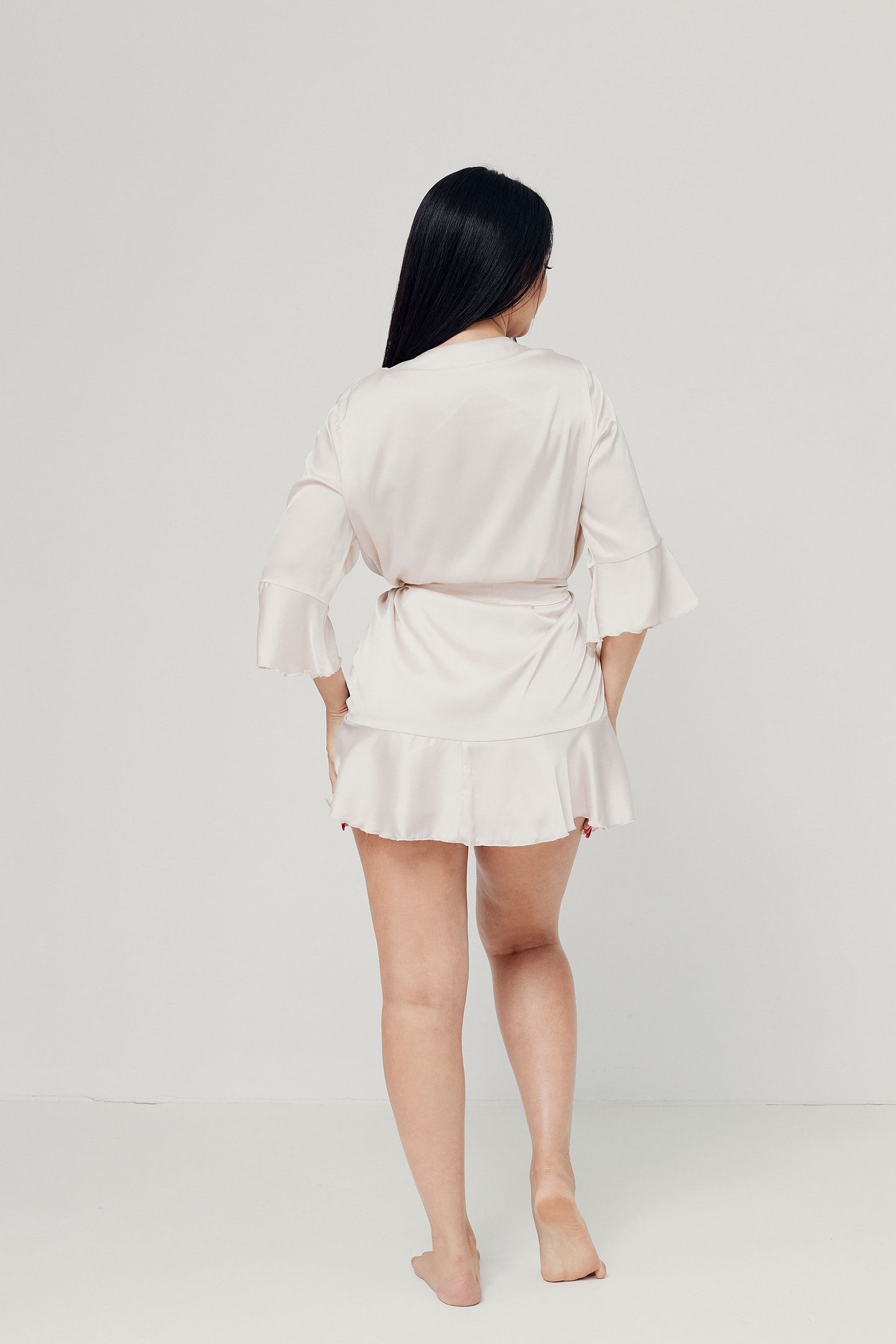 Robe Beige Women’s, Silk (Armani)
