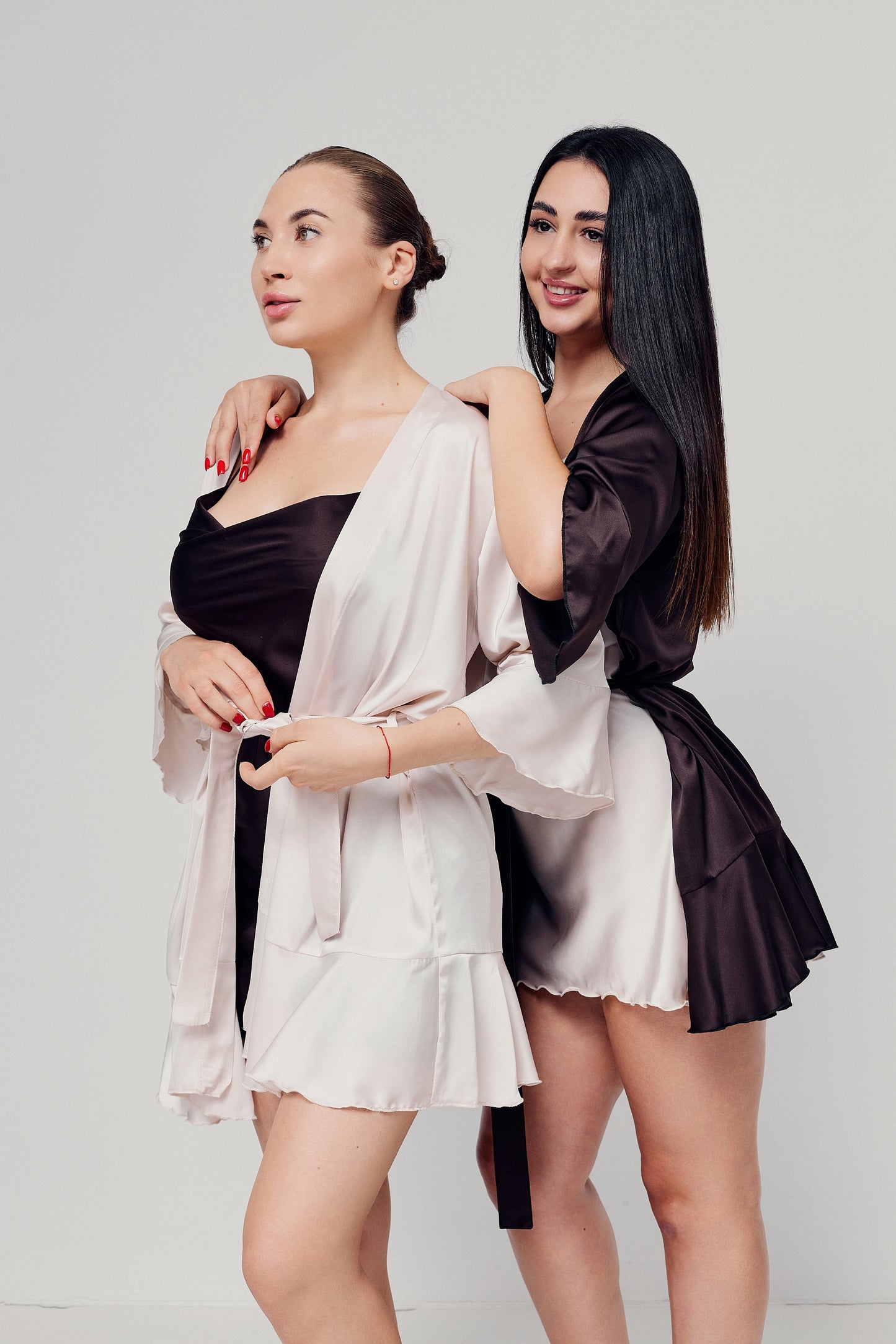 Sets Silk (Armani), Robe and Nightgown