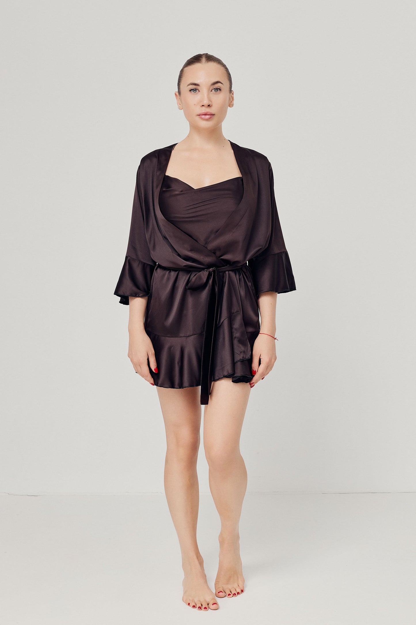 Robe Brown Women’s, Silk (Armani)