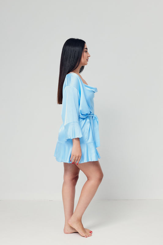 Robe Blue Women’s, Silk (Armani)