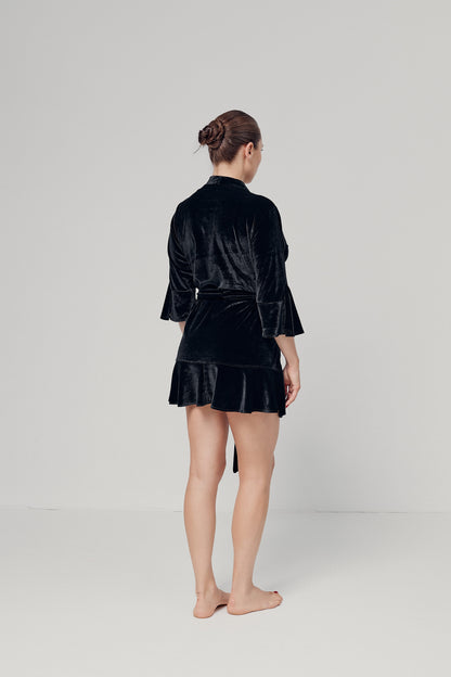 Robe Black Women’s, Velvet