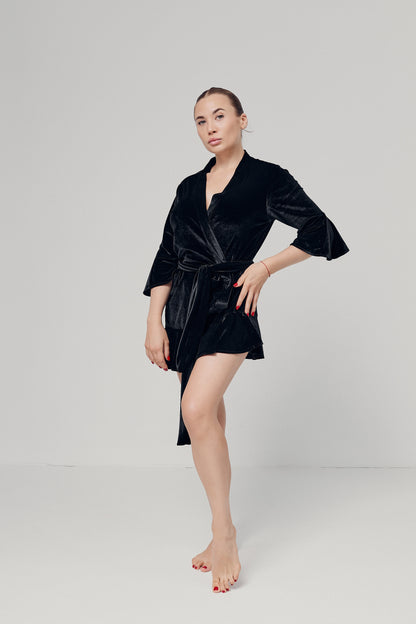 Robe Black Women’s, Velvet