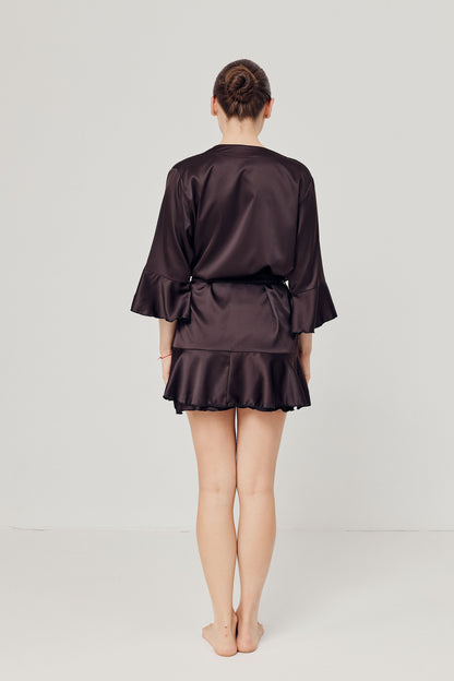 Robe Brown Women’s, Silk (Armani)